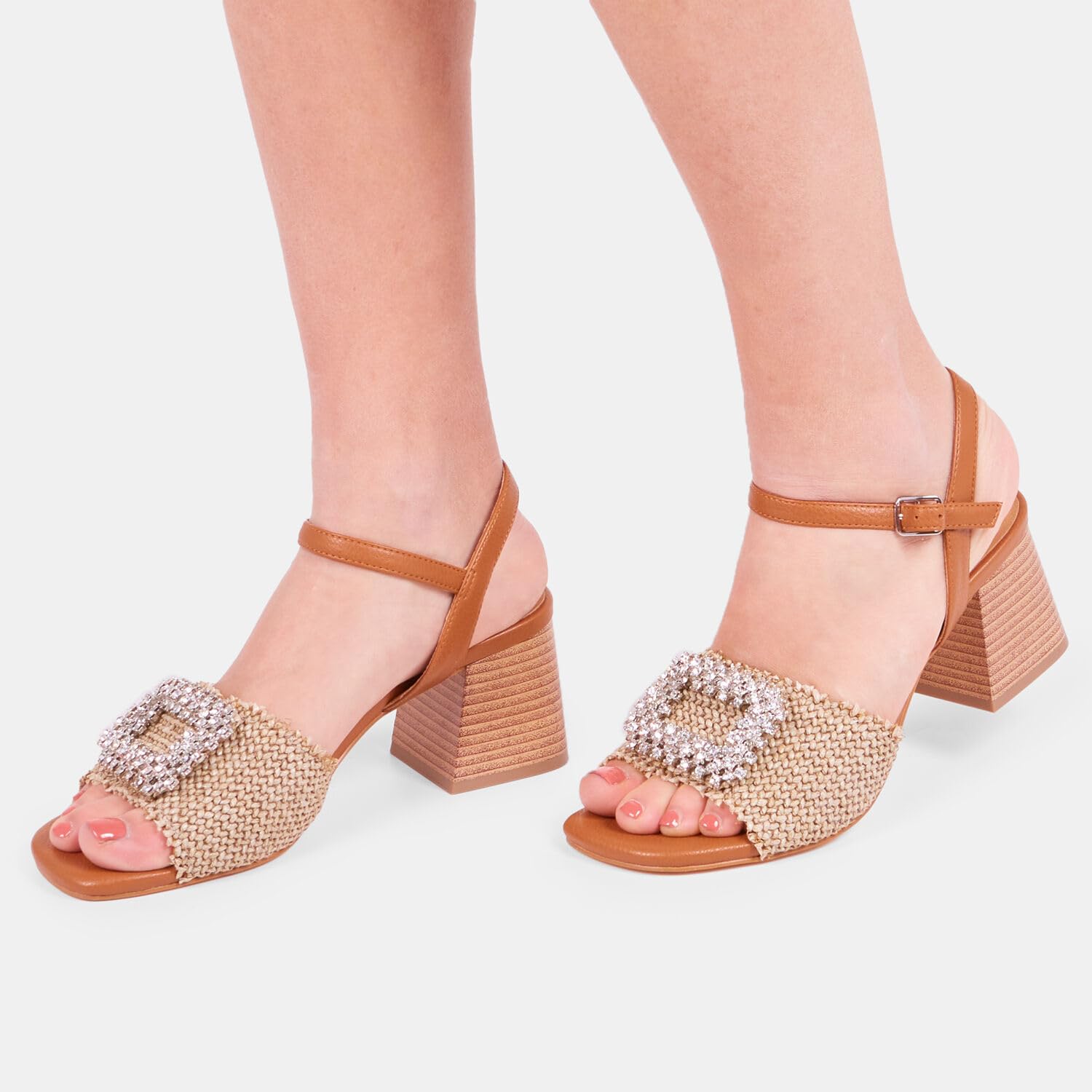 Bata sandales femme talon 6 cm confort soirée