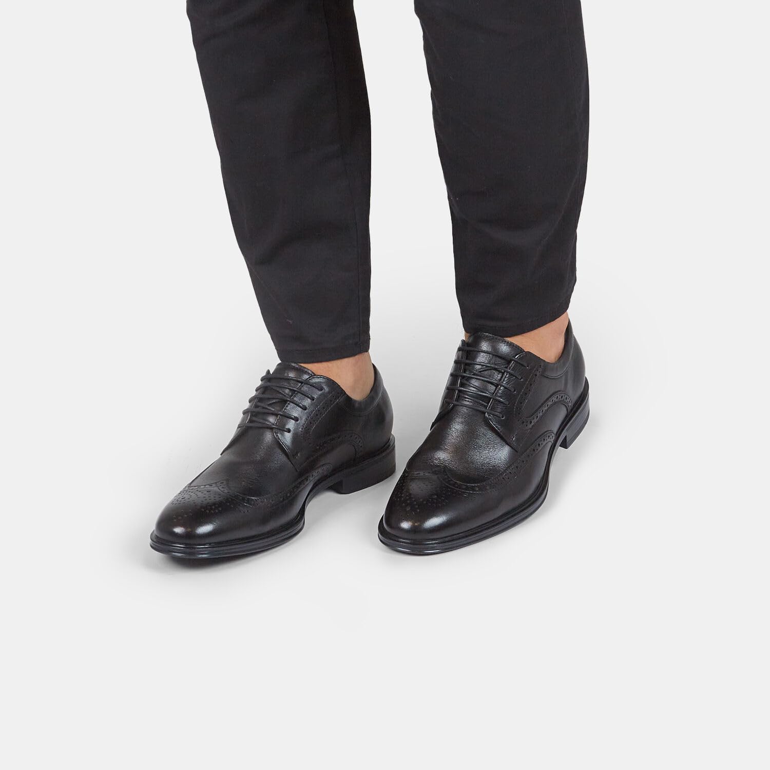 Bata 24H chaussures lacets homme cuir brogue