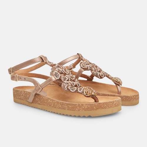 Bata Sandales cuir femme confort été