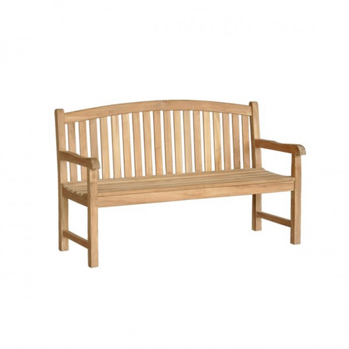 Berah Getah Midland banc de jardin 3 places teck massif