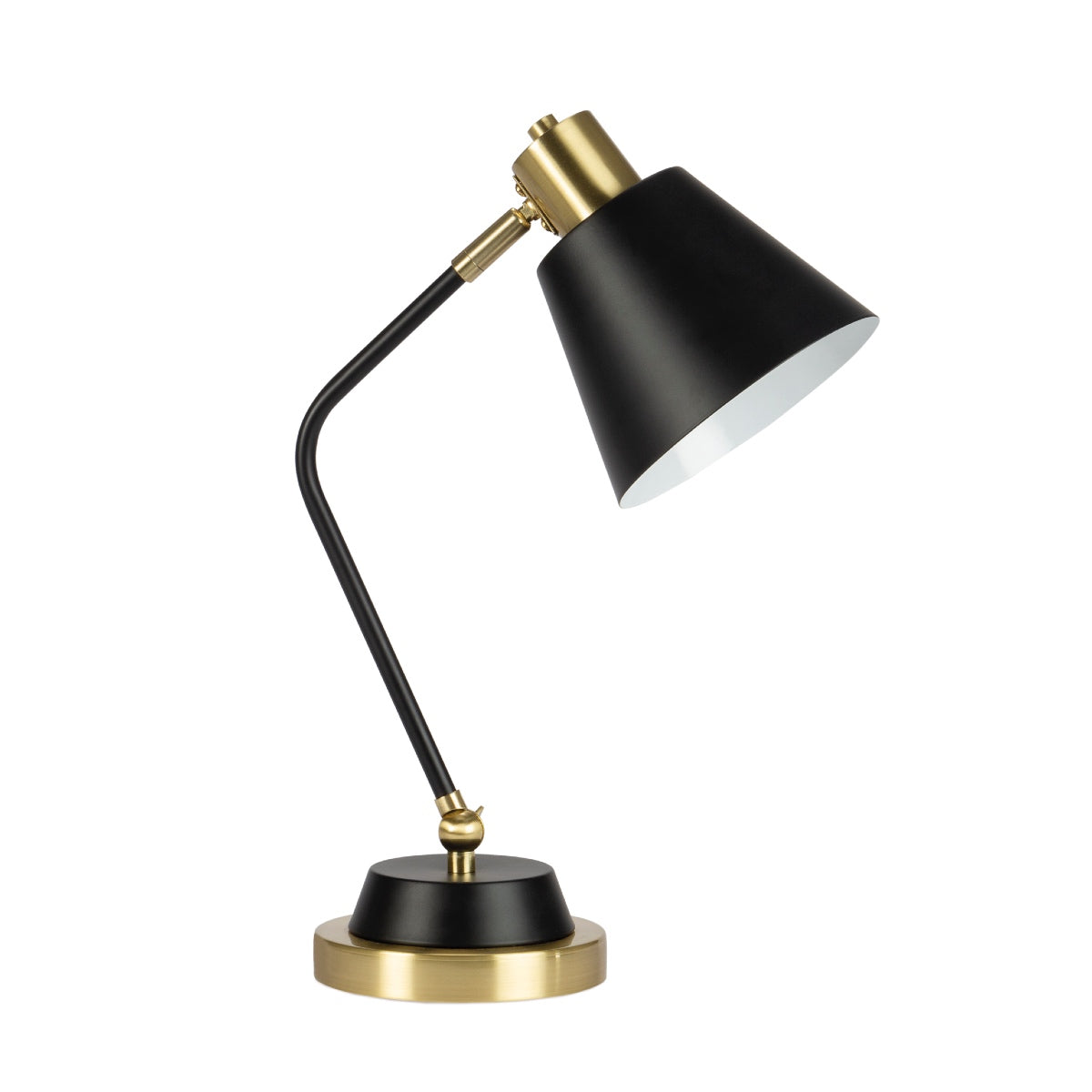 Andrea House lampe table métal noir vintage