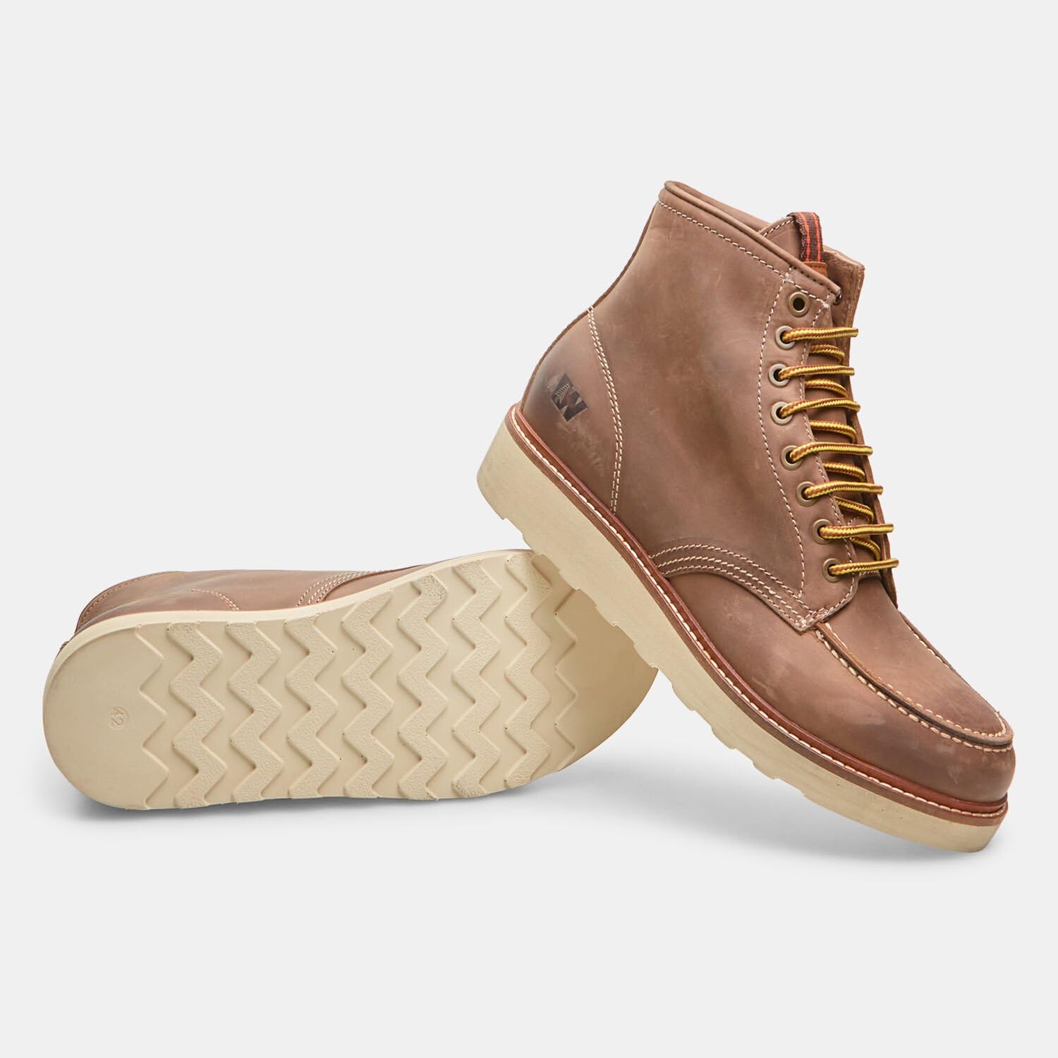 Bata Bottillons homme cuir semelle contrastée
