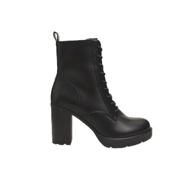 Bata Bottines à Lacets Femme à Talons