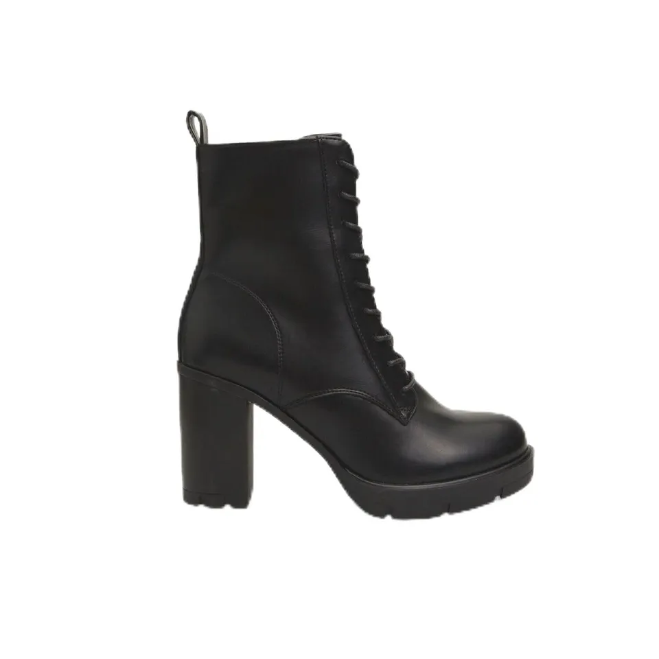 Bata Bottines à Lacets Femme à Talons
