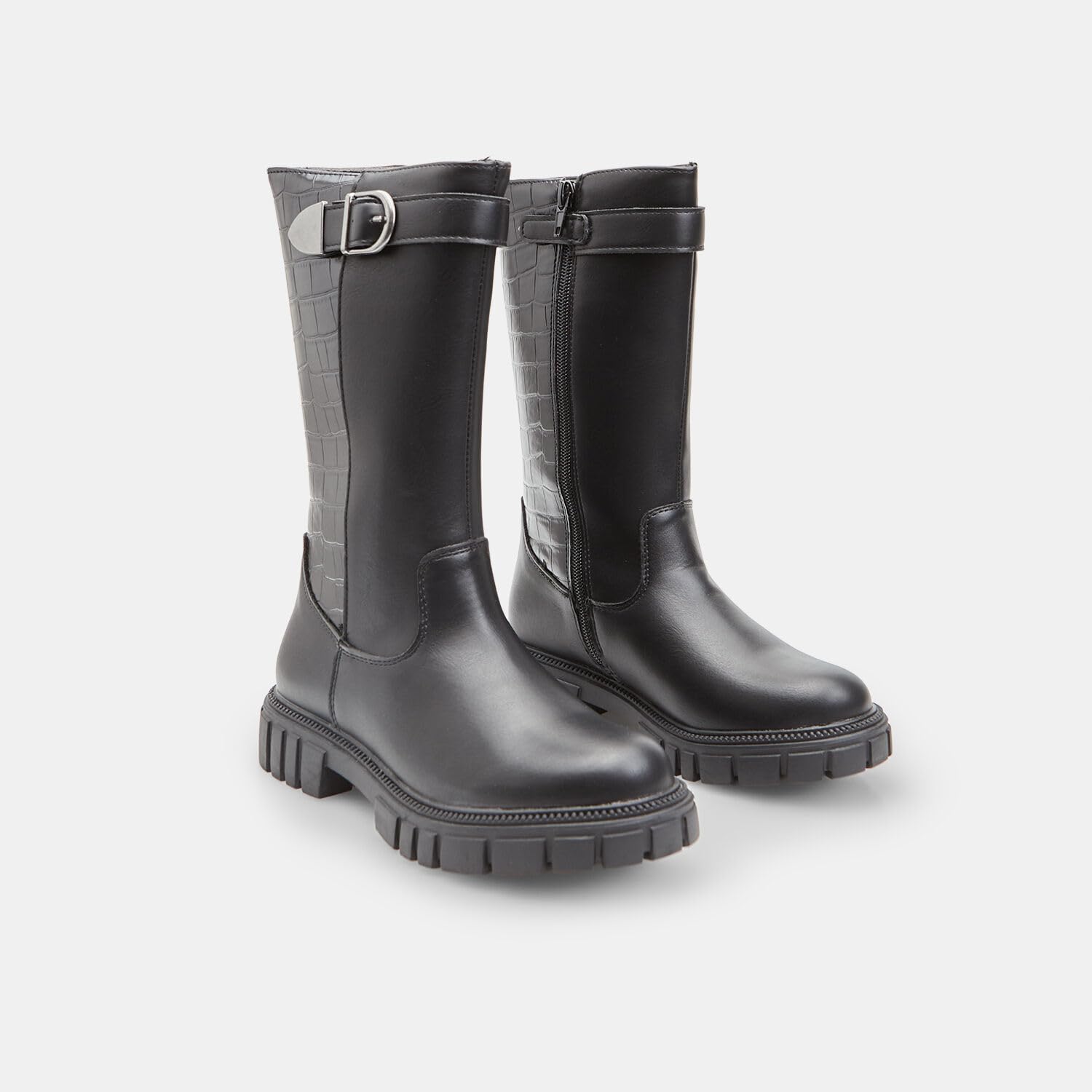 Bata Bottes fille boucle croco boots 33 EU synthétique