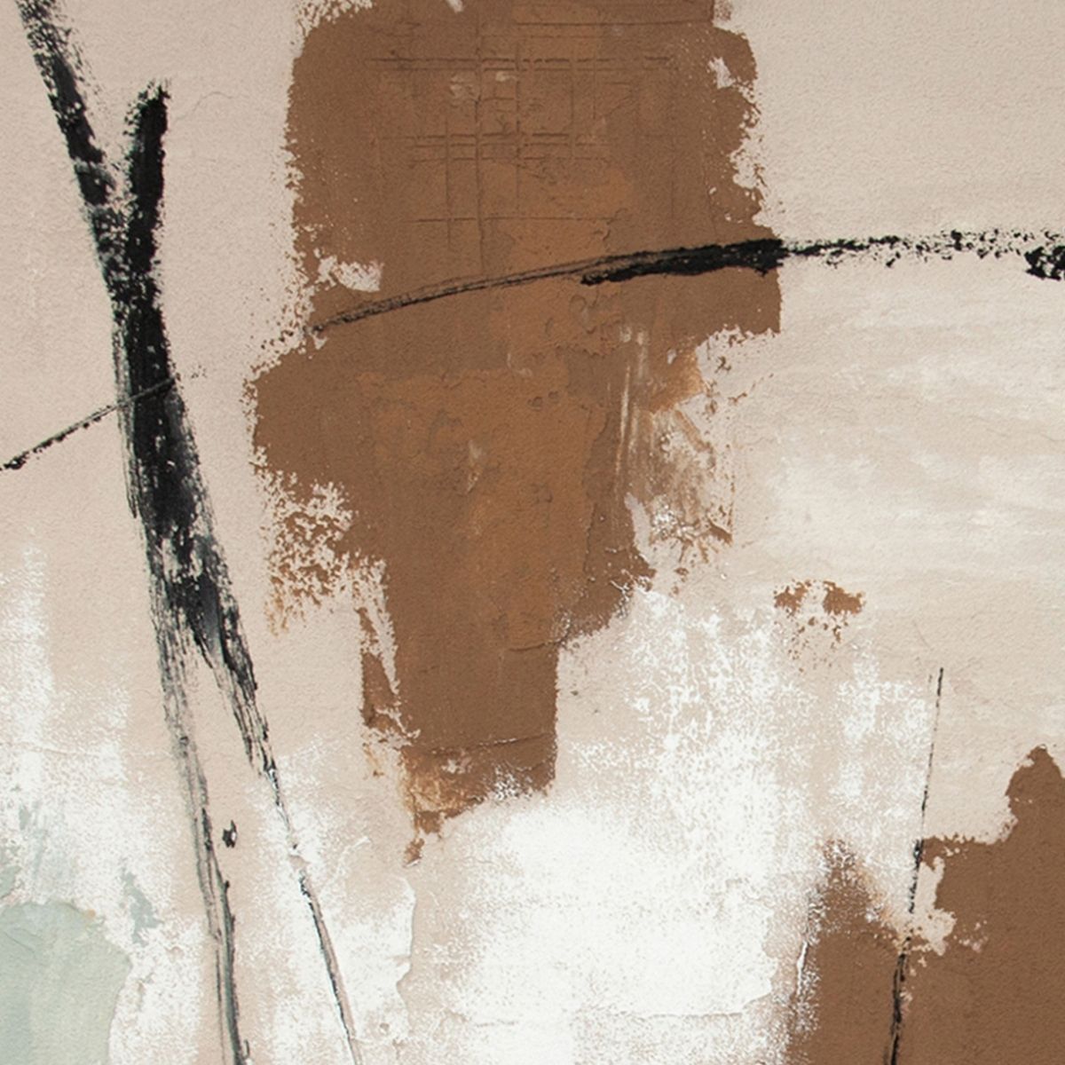 Andrea House Esauira tableau abstrait 80x80 cm