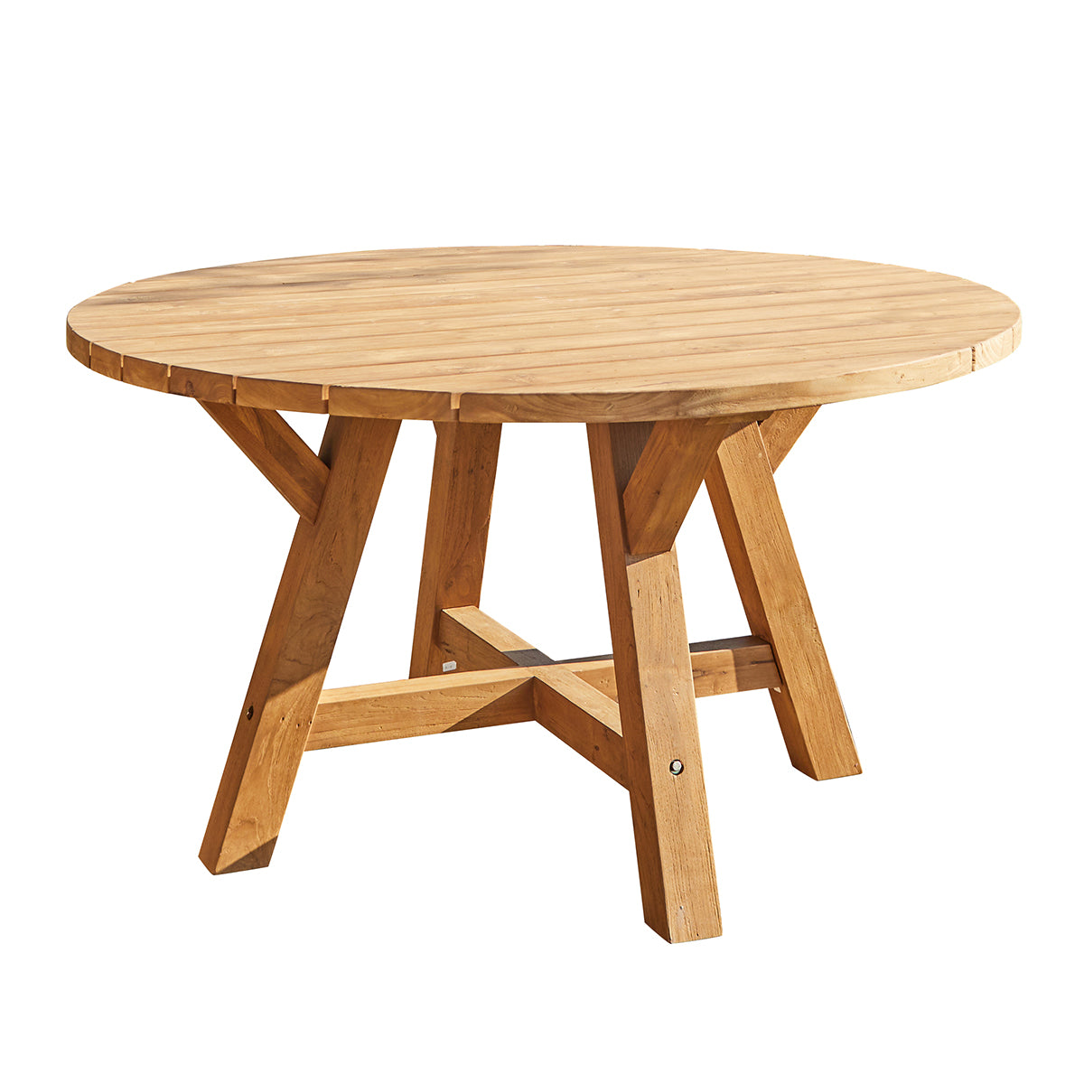 Berah Getah Gabrielle table jardin teck recyclé 6 pers