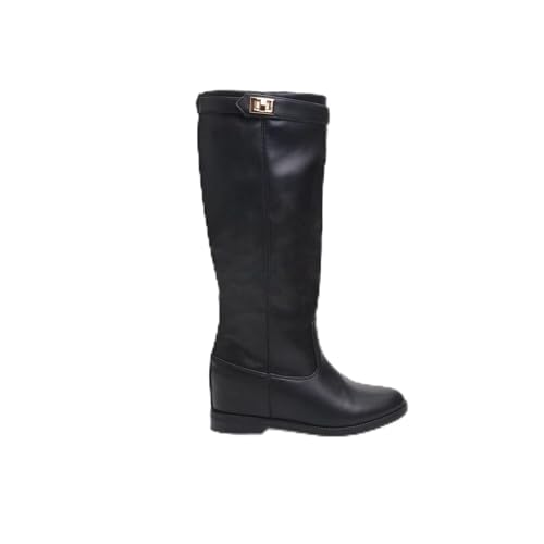 Bata Bottes Femme à Boucle Bottes Compensée Intérieure