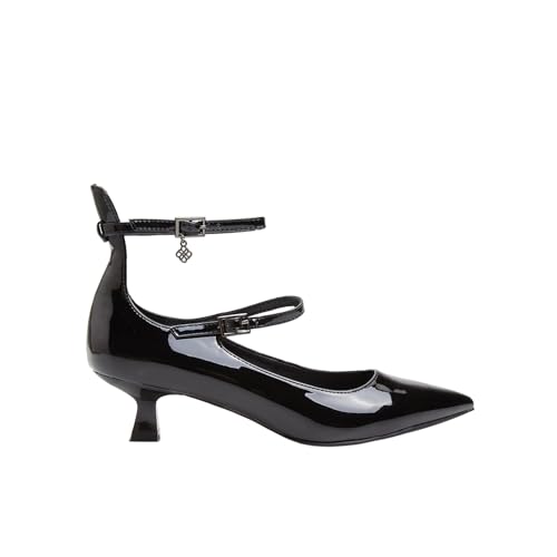 Bata Red Label Mary Janes Femme Rouge Talon 4 cm