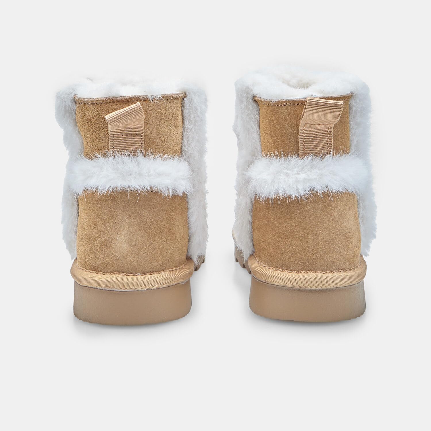 Bata Bottines bottine d'hiver fille en daim à inserts
