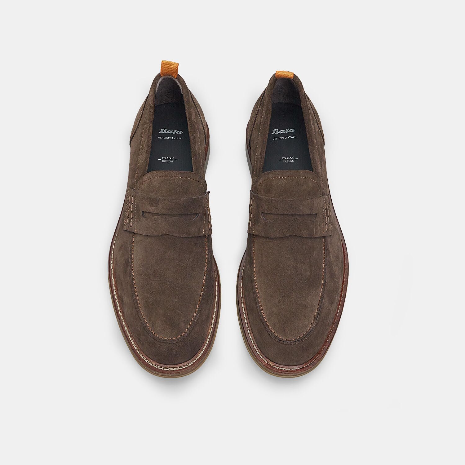 Bata Mocassins Daim mocassin homme élégant