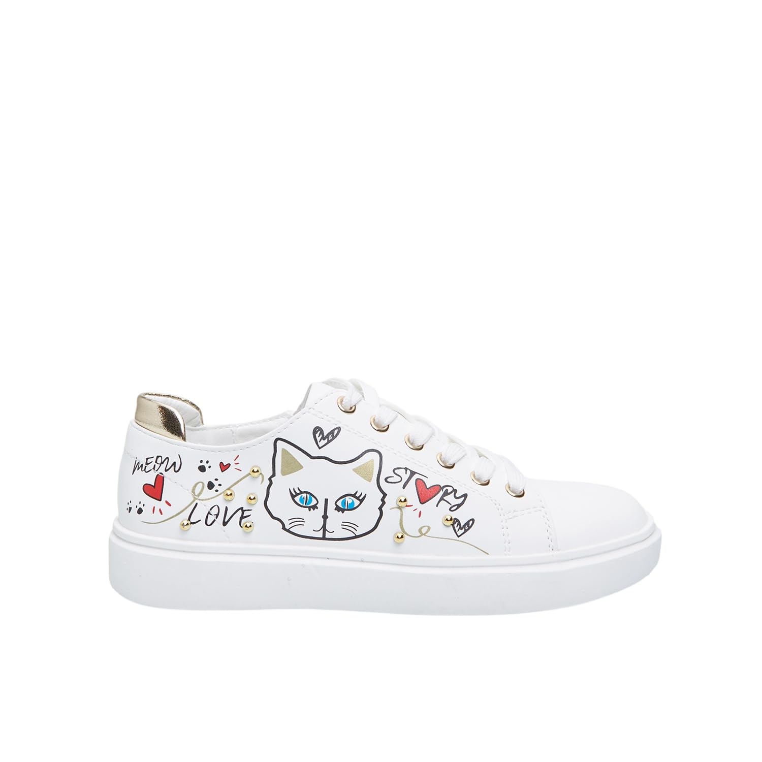 Bata Sneakers fille à motifs basket confortable