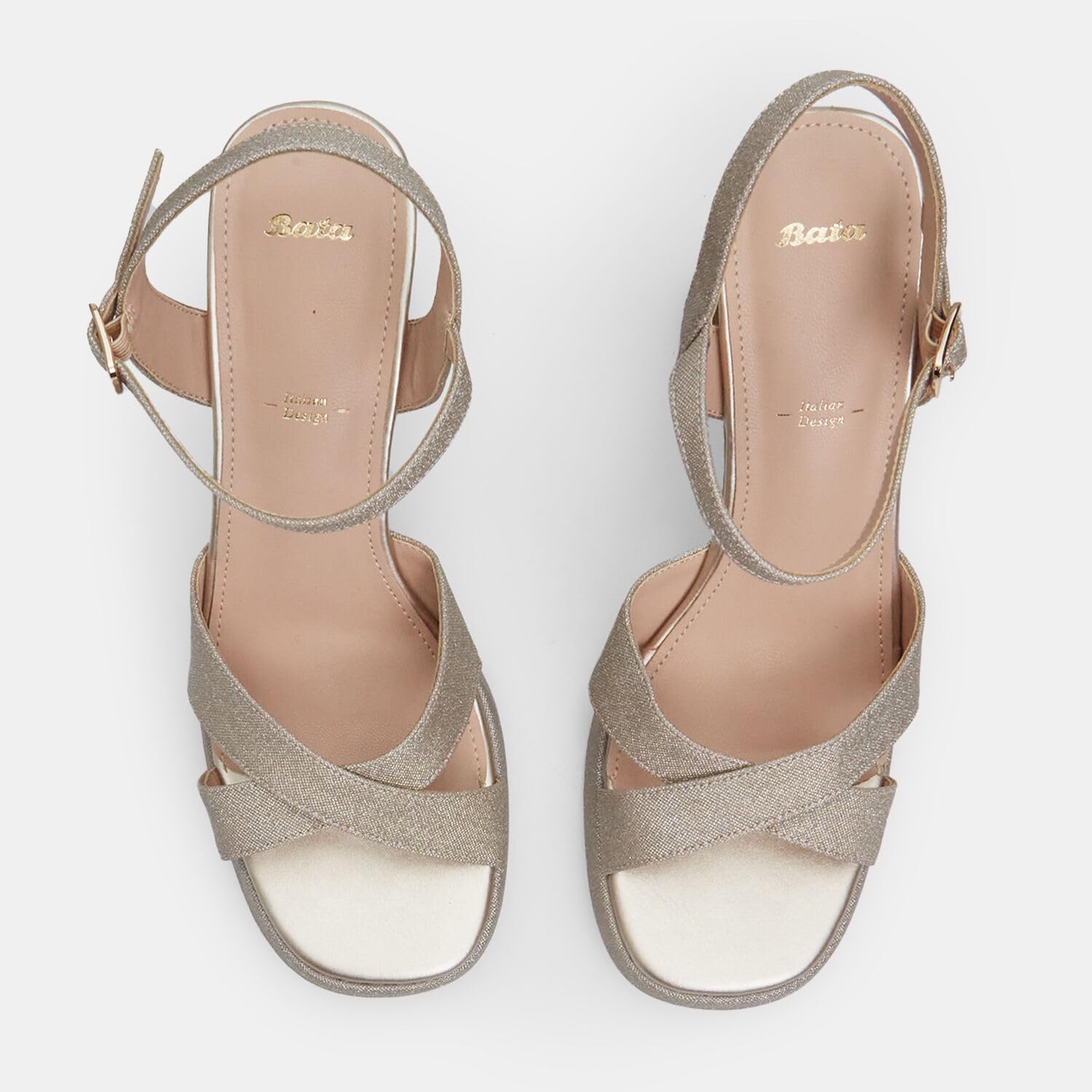 Bata Sandales femme brides cheville plates confort