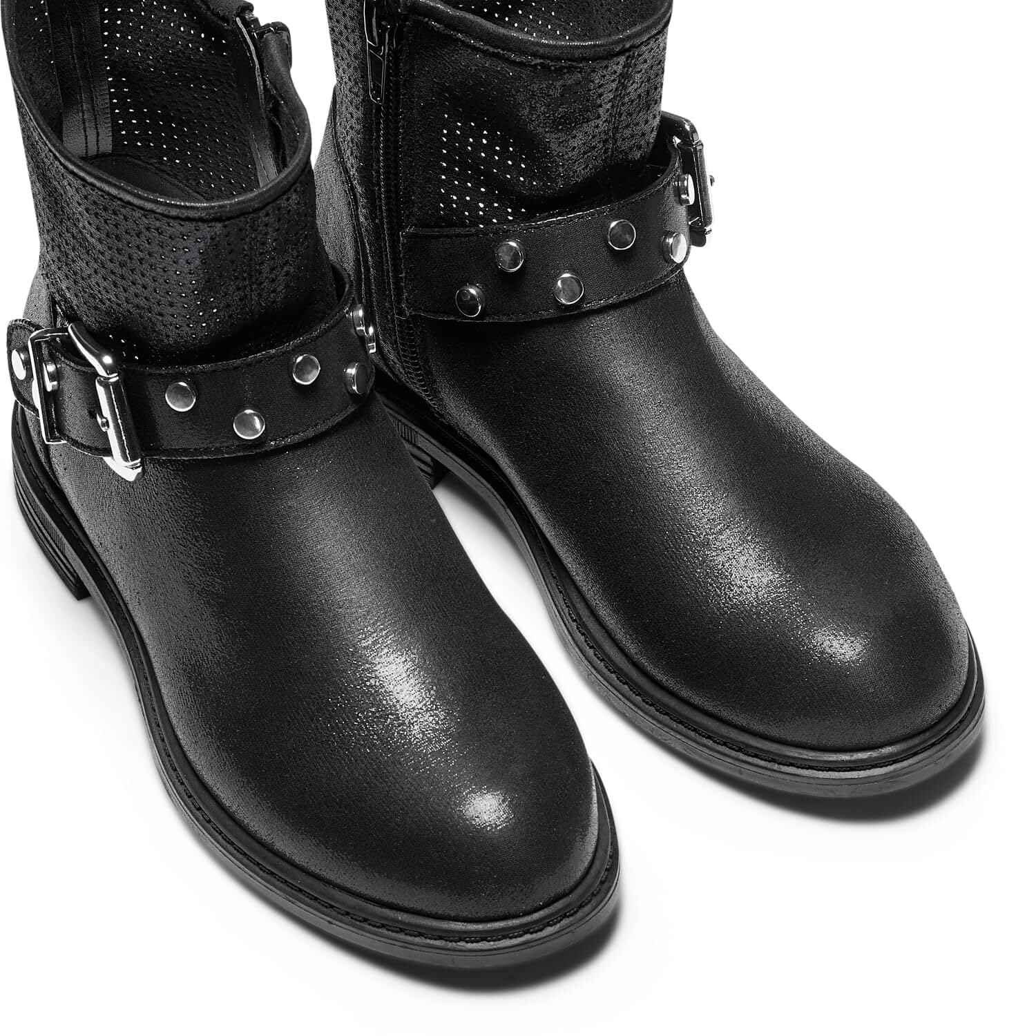 Bata bottines fille étoiles plates confort