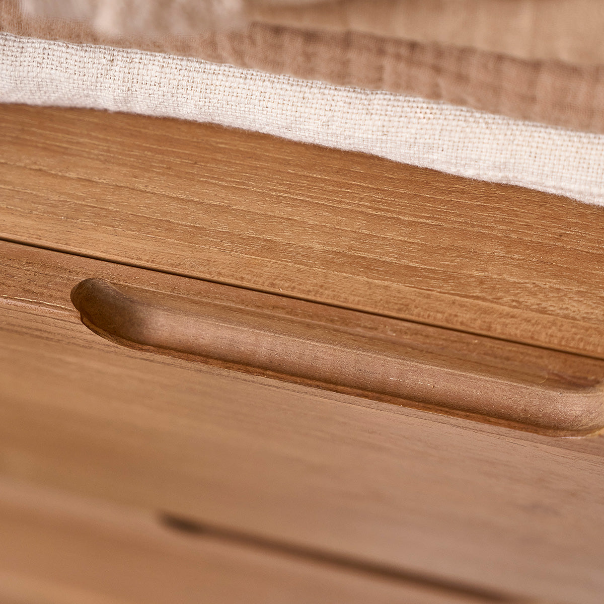Berah Getah Gustave meuble salle de bain teck 140 cm