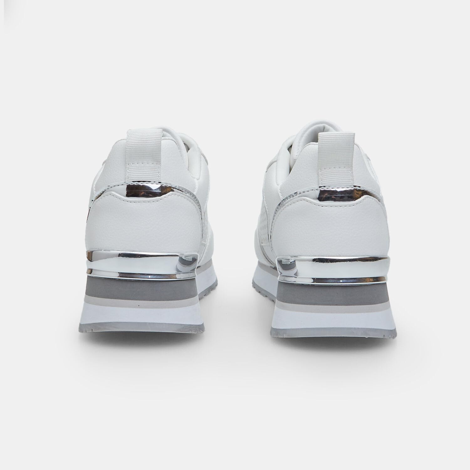 Bata sneakers femme plateforme 3 cm blanche