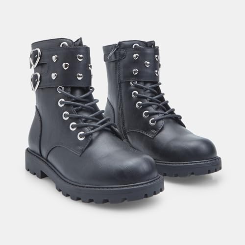 Bata Bottines fille lacets boucles boots 33 EU mode