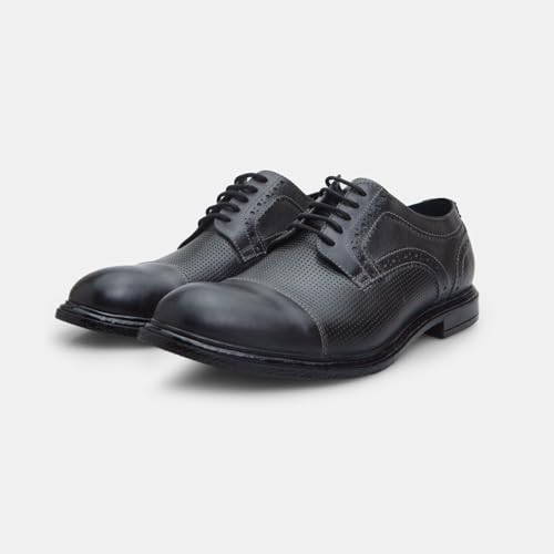 Bata Derbies cuir homme chaussures à lacets confort