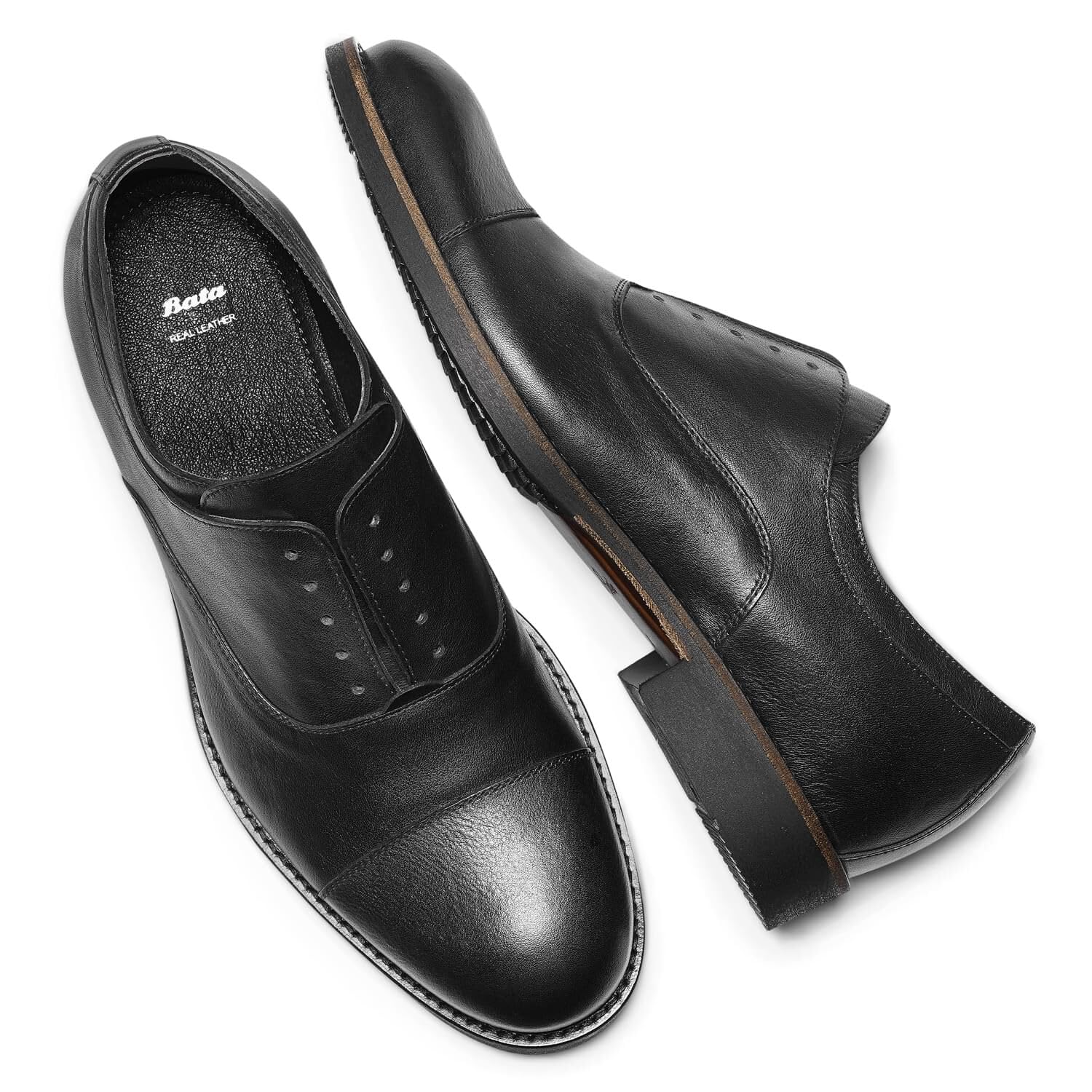 Bata Comfit Mocassins Homme Cuir Confort Ville