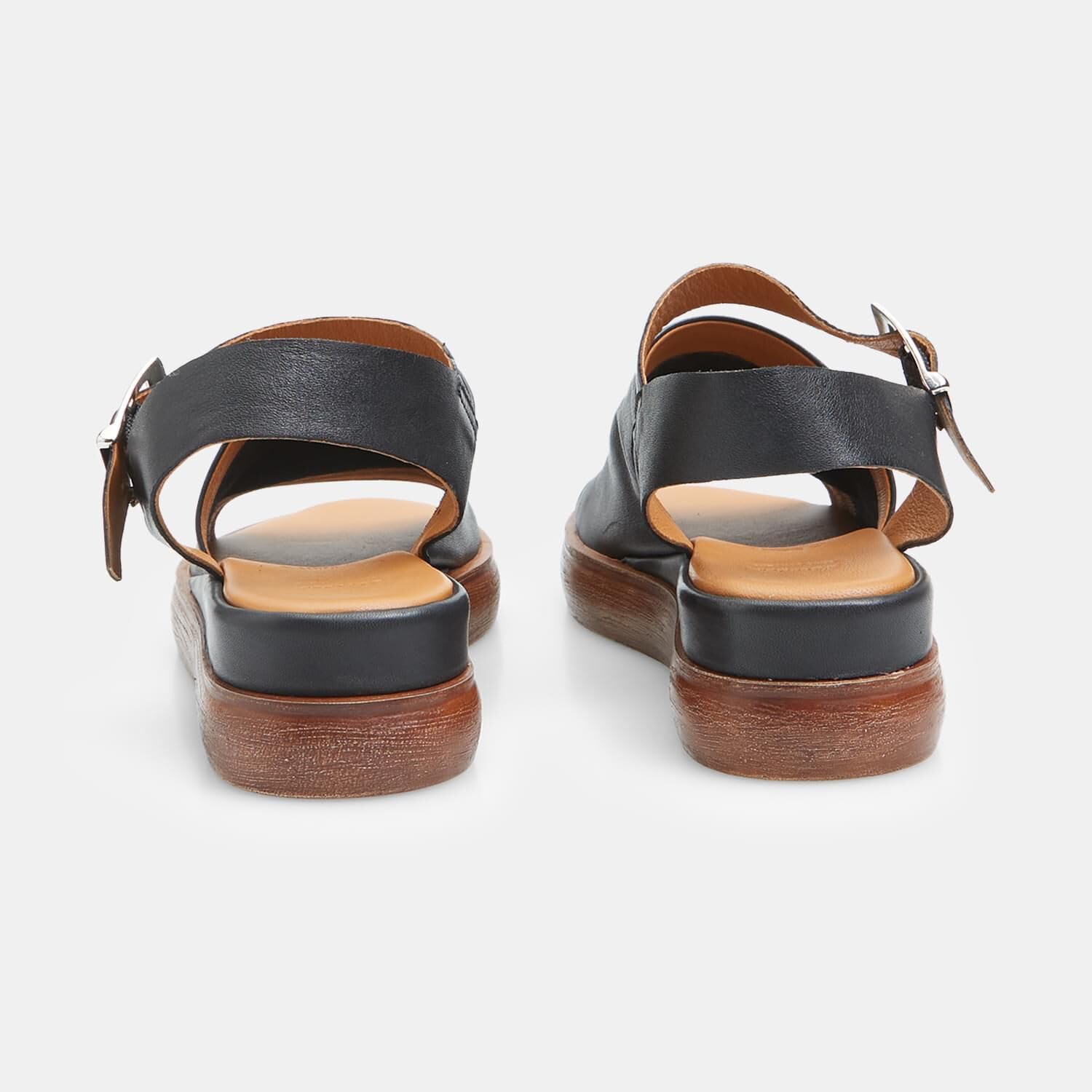 Bata Sandales Cuir Talons Femme 36 EU Ville