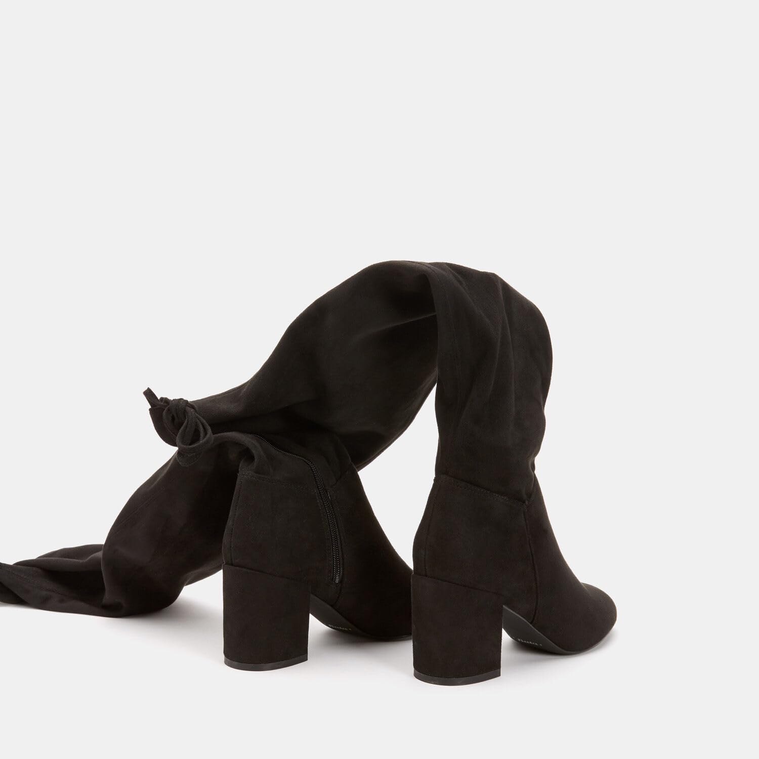 Bata bottes femme cuissardes cuir velours hautes