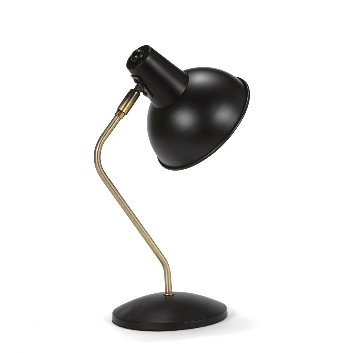 Andrea House lampe bureau métal noir industriel