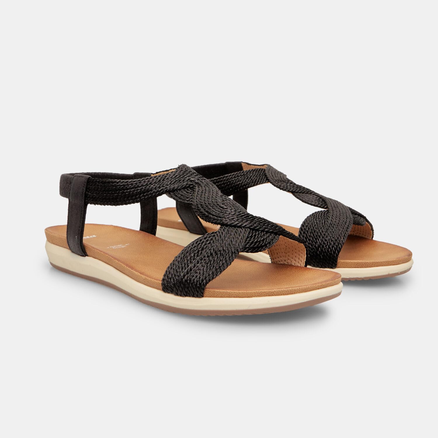 Bata Sandales Tissu Femme Modèle Été