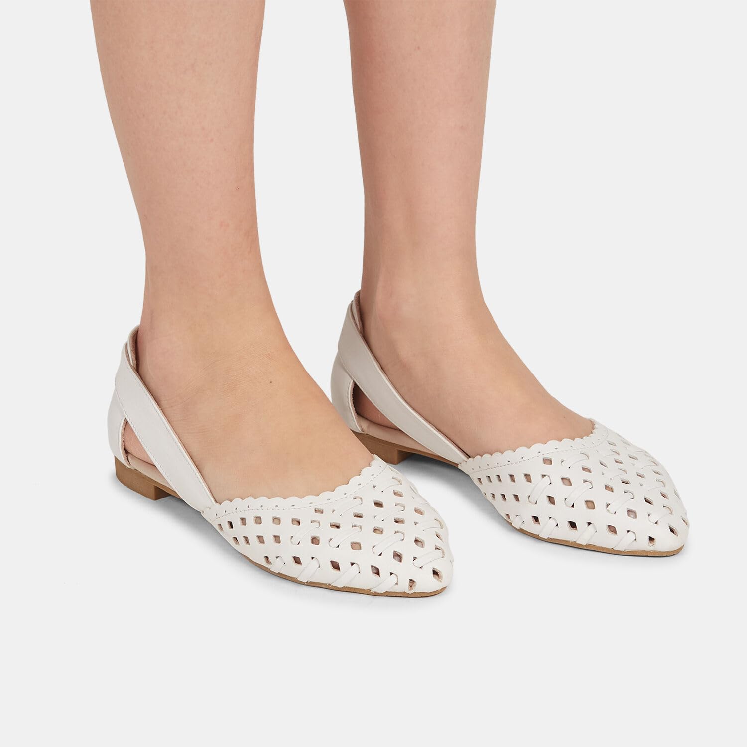 Bata Ballerines cuir femme plates confort ville