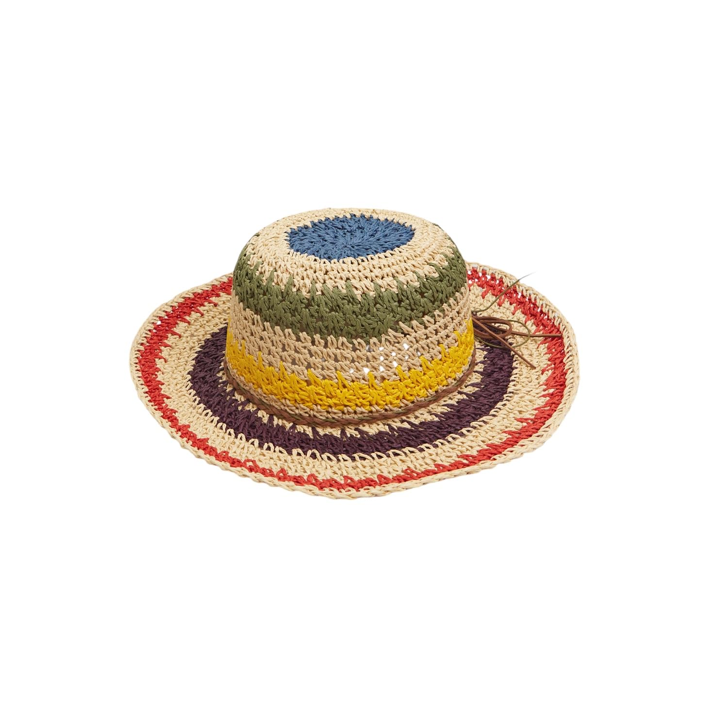 Bata Chapeau femme multicolore chapeau été