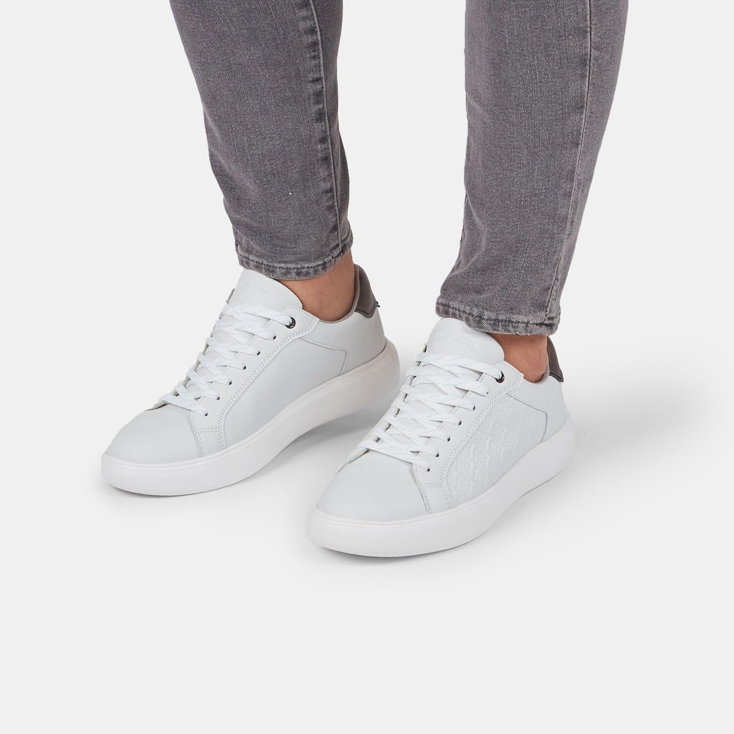 Bata Red Label Sneakers Basket Homme Logos