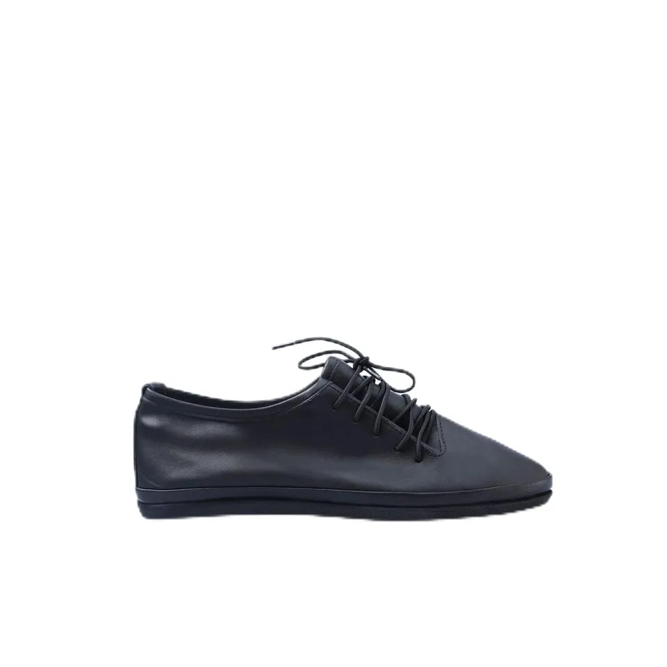 Bata Chaussures à lacets cuir femme derbies plates confort