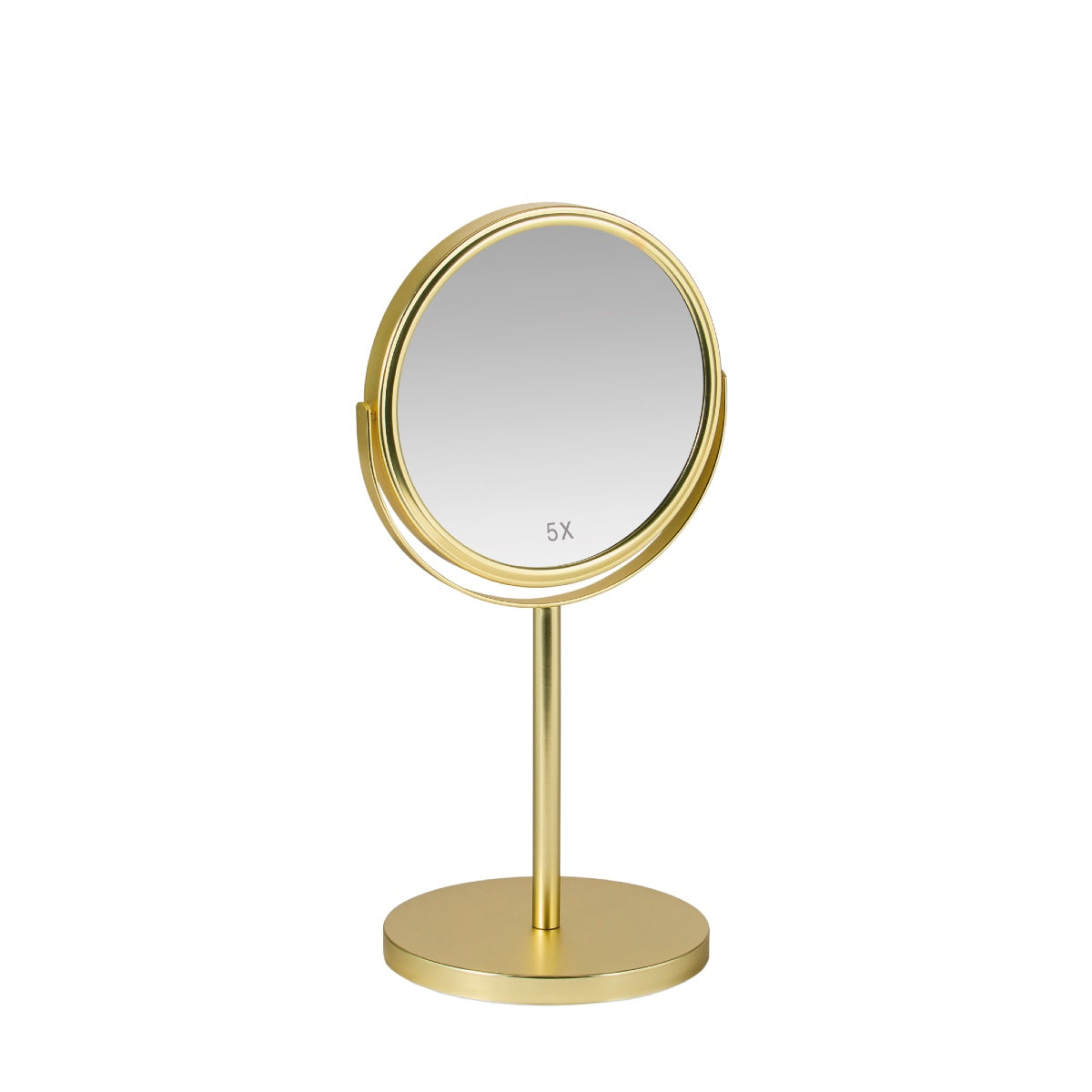 Andrea House Bain miroir salle de bain doré grossissant