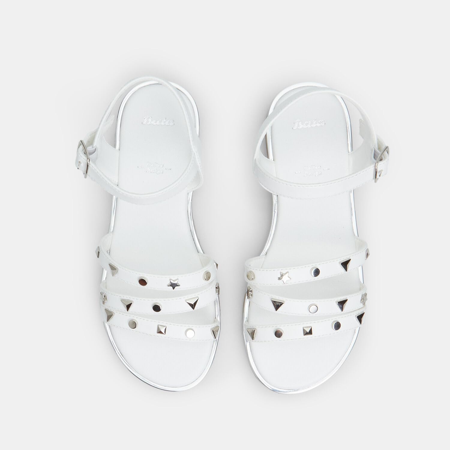 Bata Sandales fille clous dorés bride réglable
