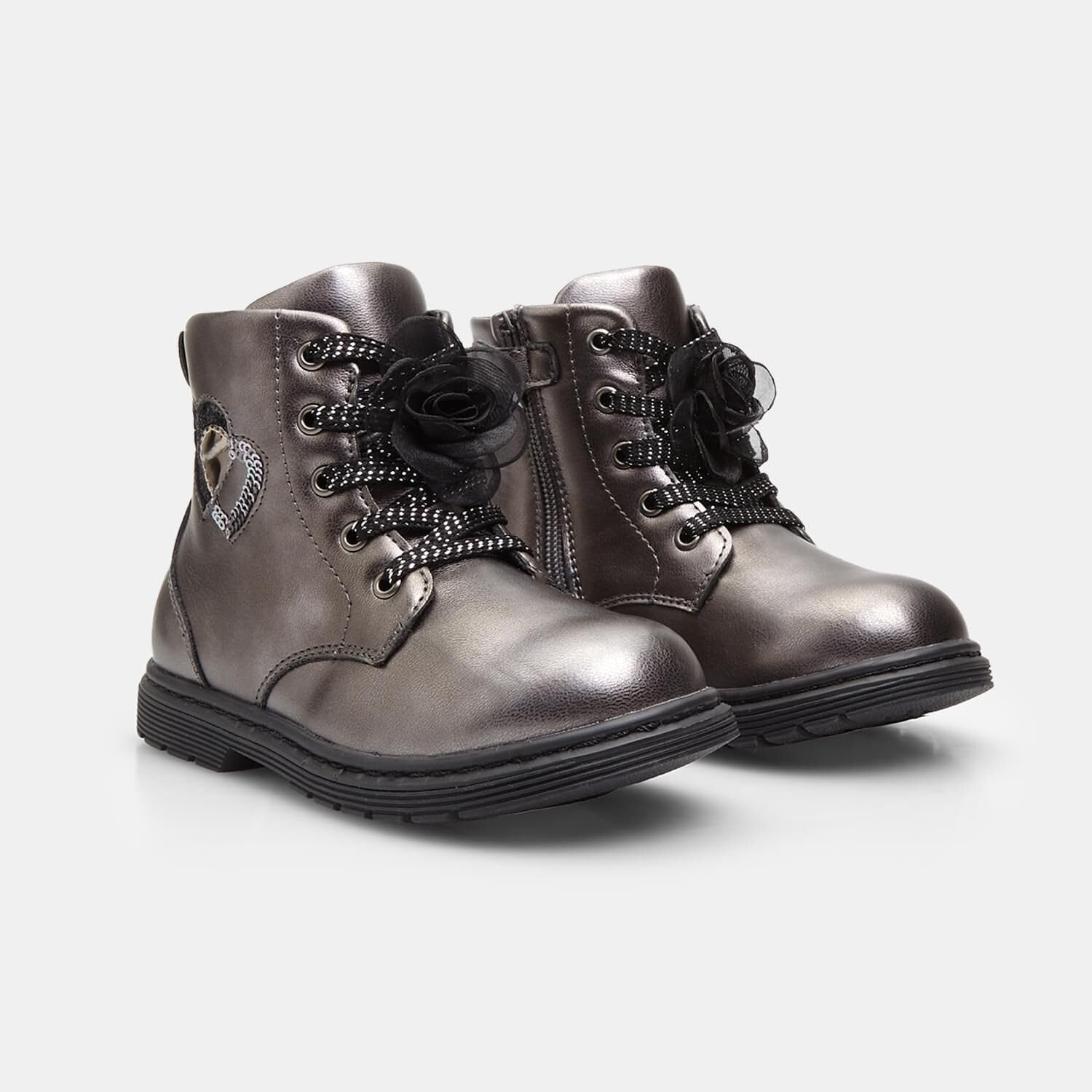 Bata Bubblegummers bottine fille cœurs amovible