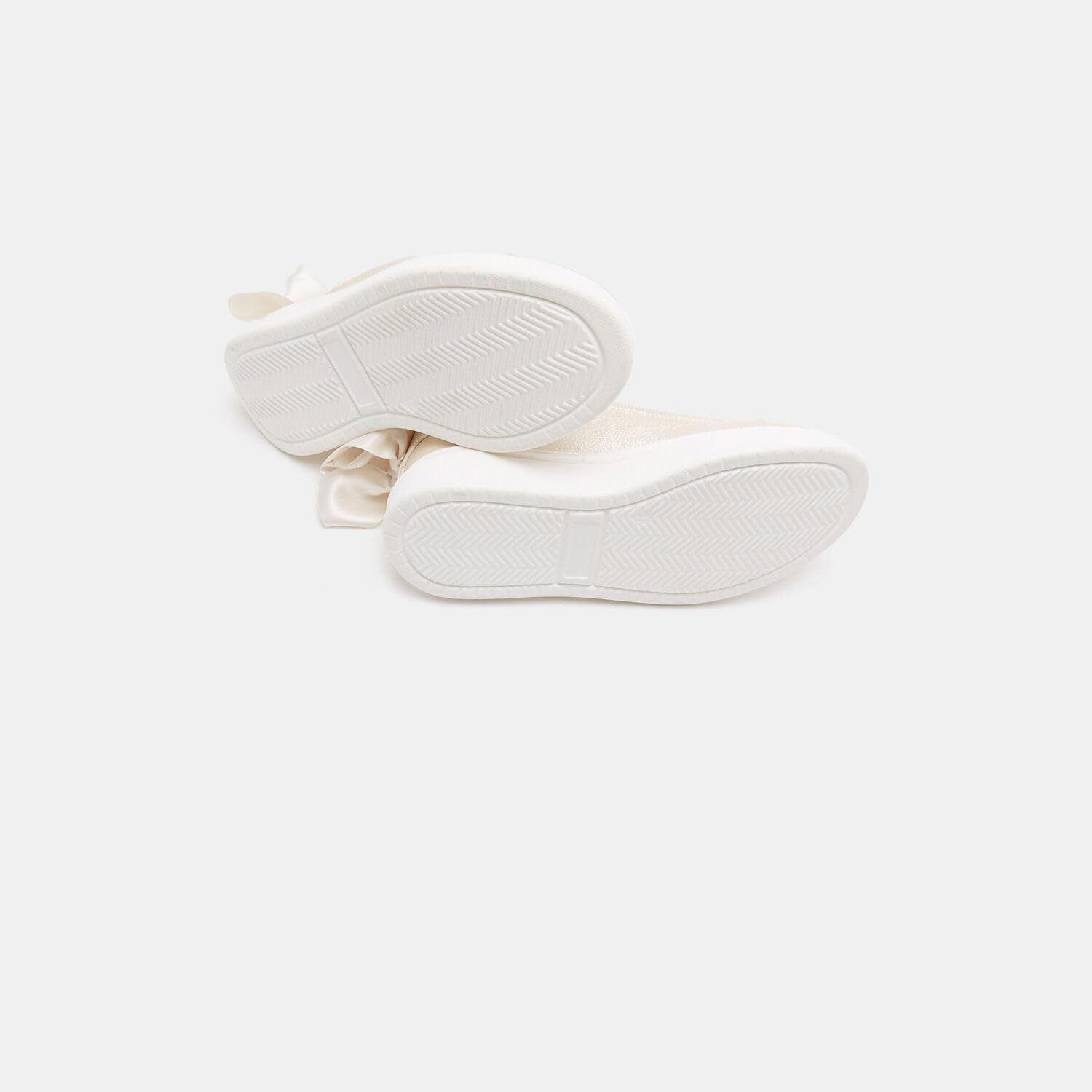 Bata Sneakers fille à nœud basket zip