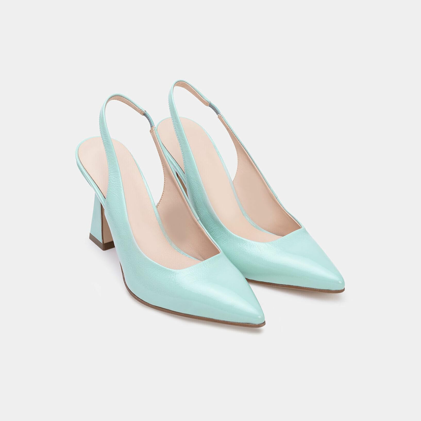 Bata Slingbacks Cuir Femme Talon 10 cm
