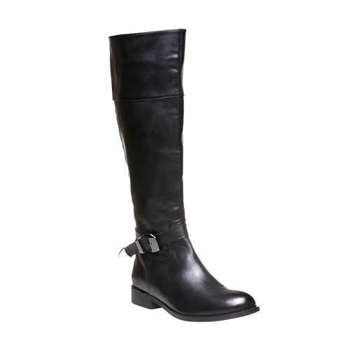 Bata Bottes cuissardes femme cuir semelle crantée