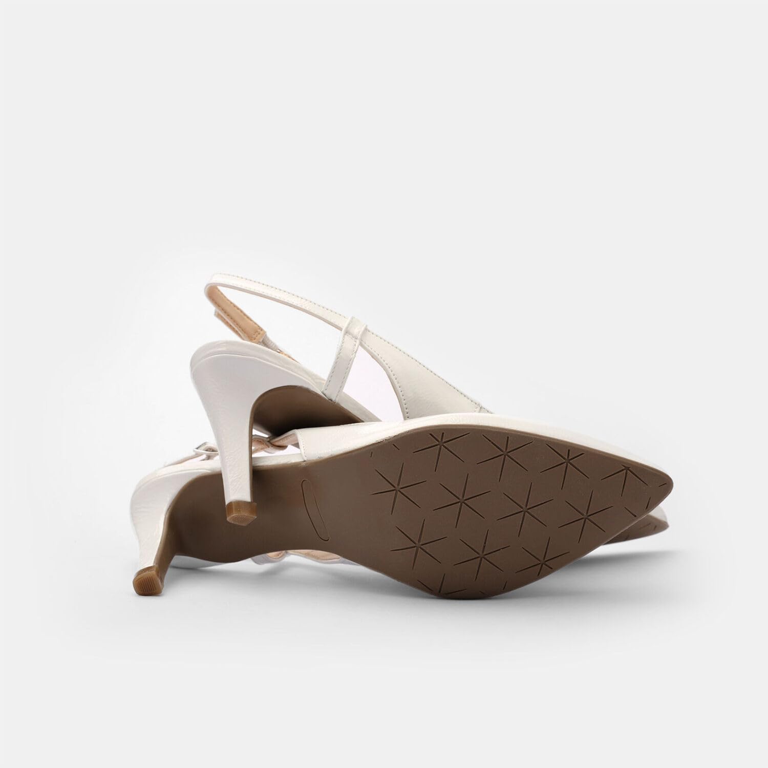 Bata Slingback Cuir Escarpins Femme Talon 9 cm