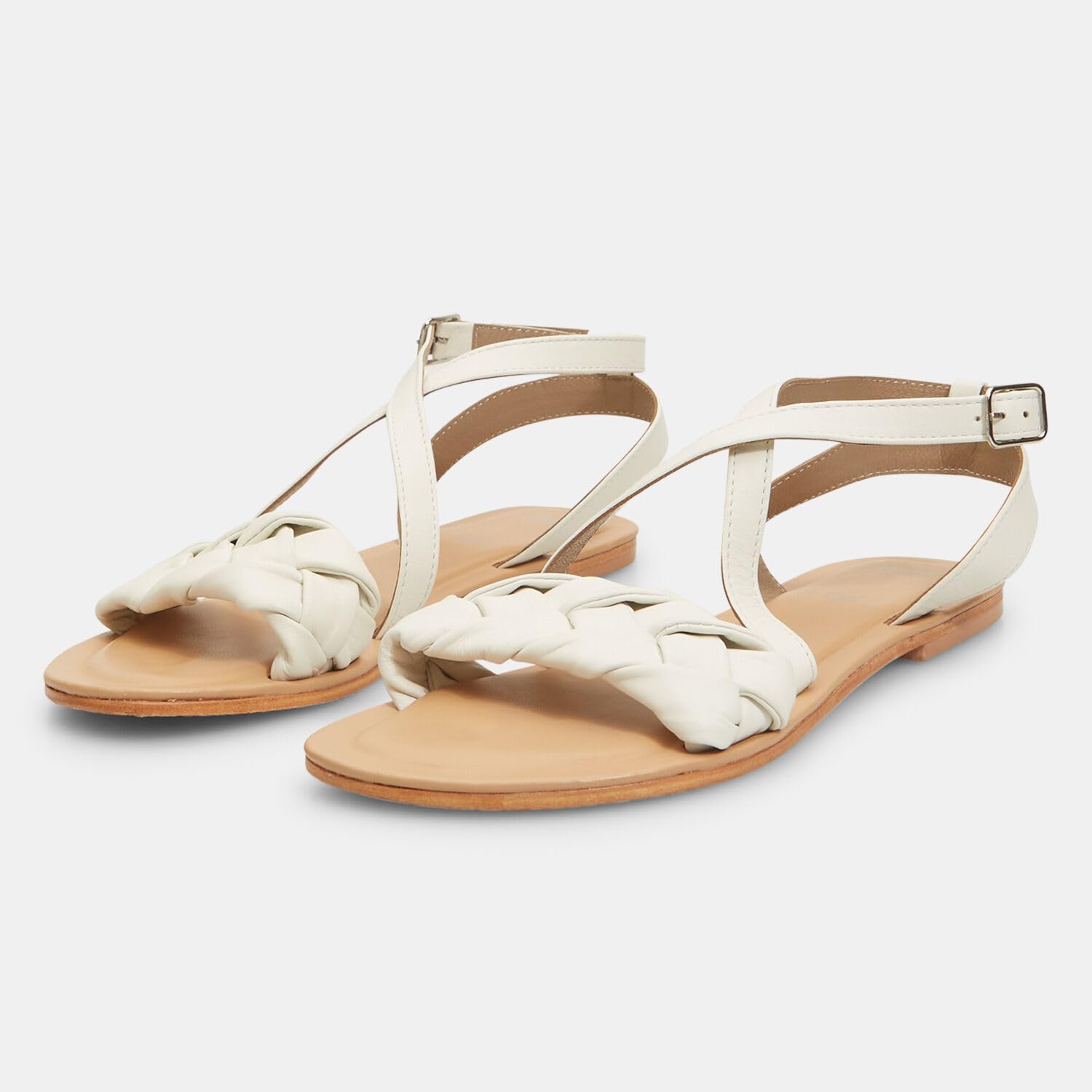 Bata Sandales plates femme cuir - sandales été
