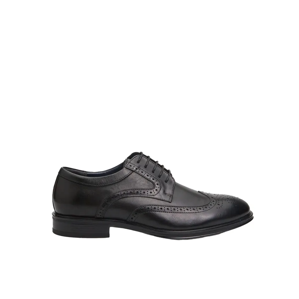 Bata 24H chaussures lacets homme cuir brogue