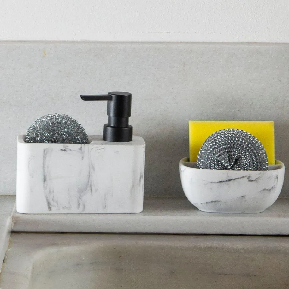 Andrea House Cuisine distributeur marbre blanc