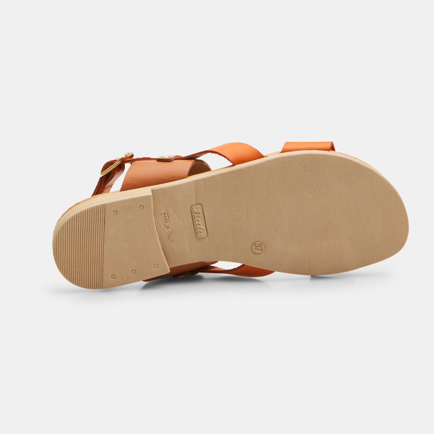 Bata Sandales femme cuir sandales plates confort