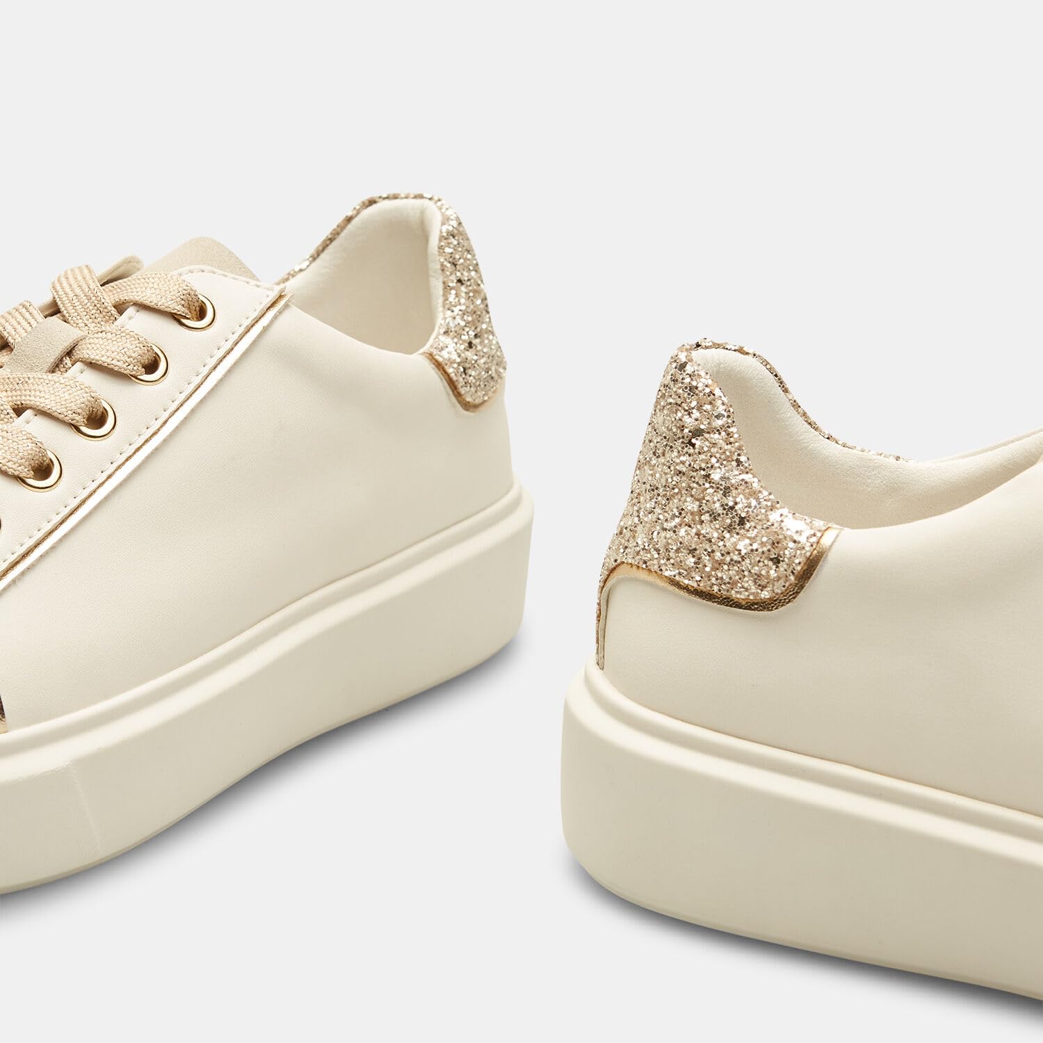 Bata sneakers femme pailleté talon 4 cm