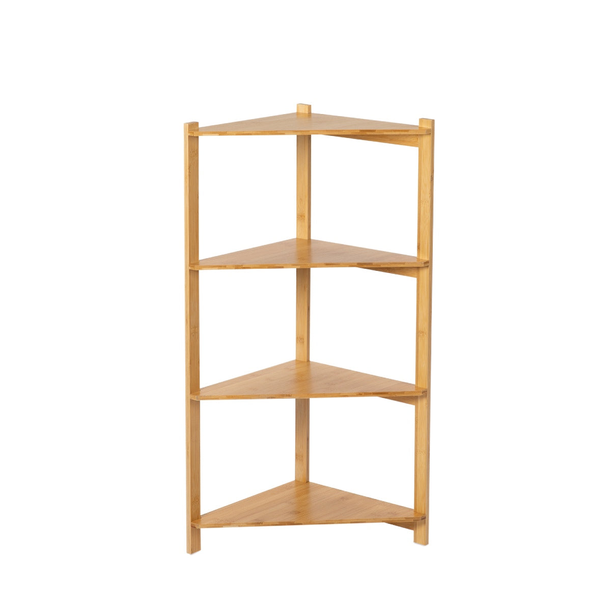 Andrea House Baño étagère angle bambou beige nordique