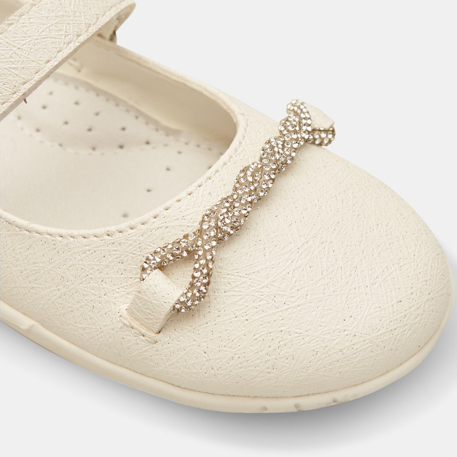 Bata Ballerines fille paillettes semelle cuir 26-30