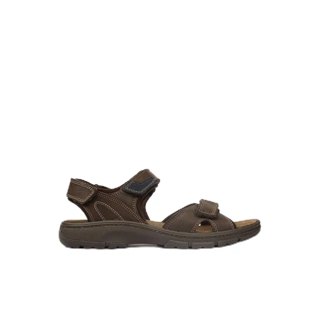 Bata Weinbrenner sandales homme nubuck marron