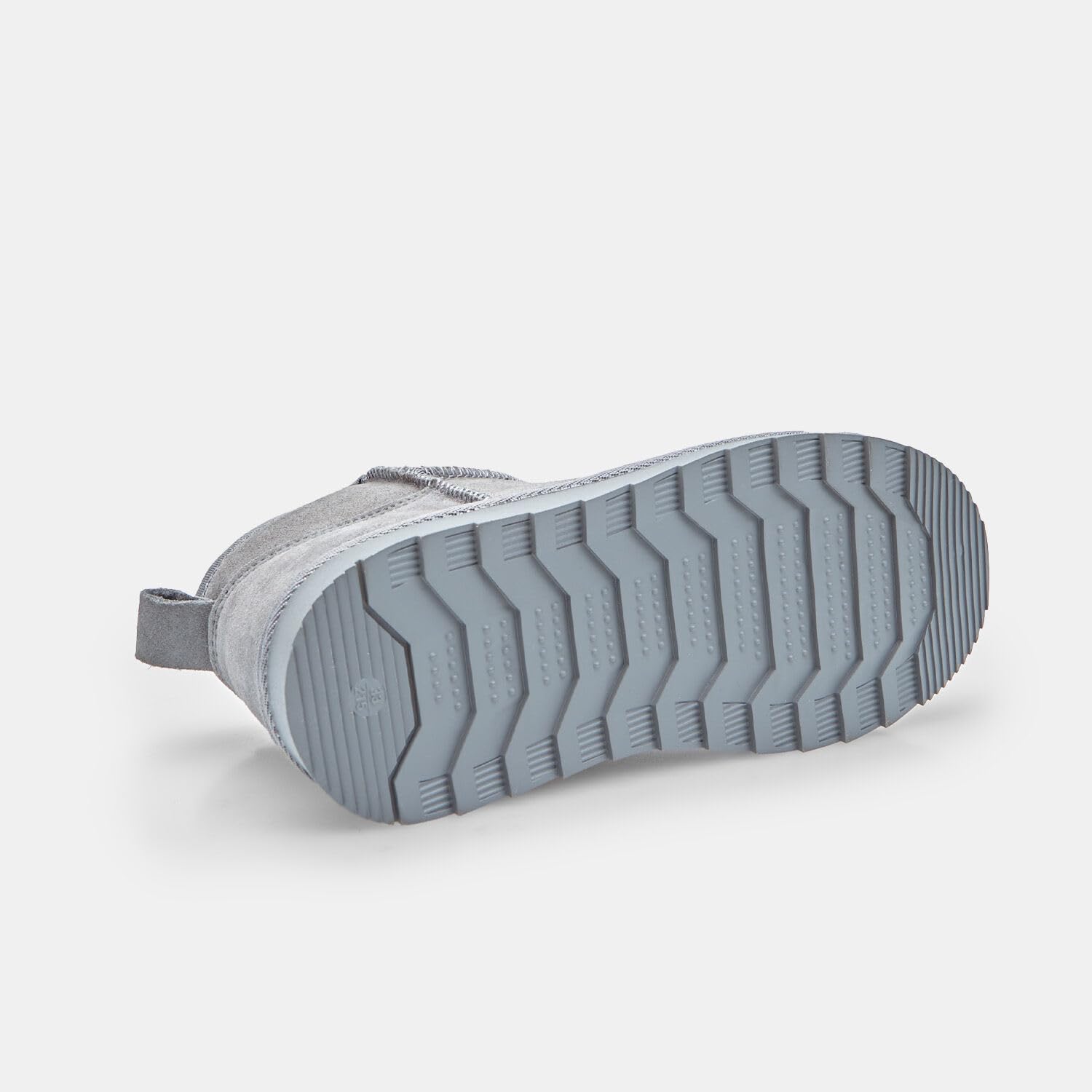 Bata Bottines fille bottine fourrure Grigio 33 EU