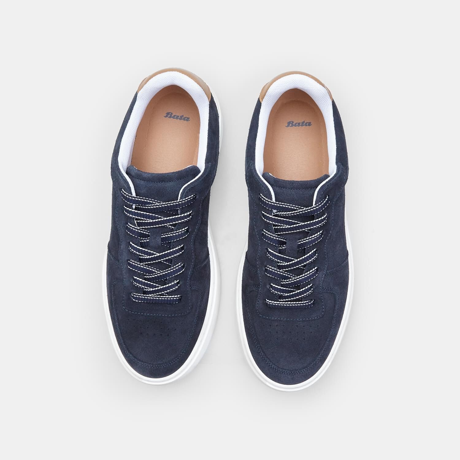 Bata Sneakers homme suède baskets décontractées confort