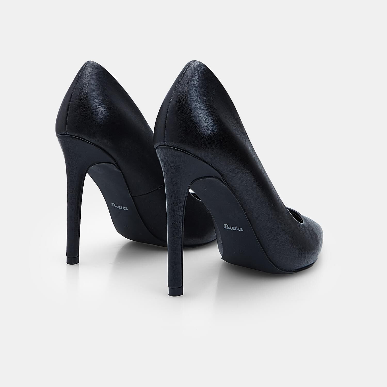 Bata Chaussures à talons escarpins cuir femme confort