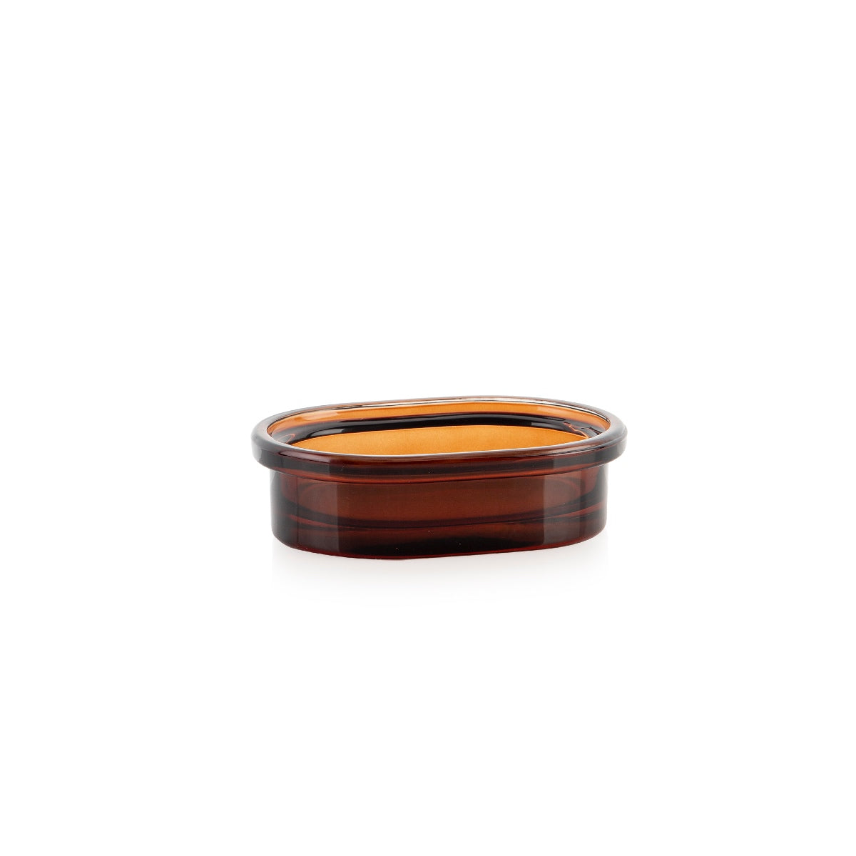 Andrea House Baño porte-savon cristal marron moderne